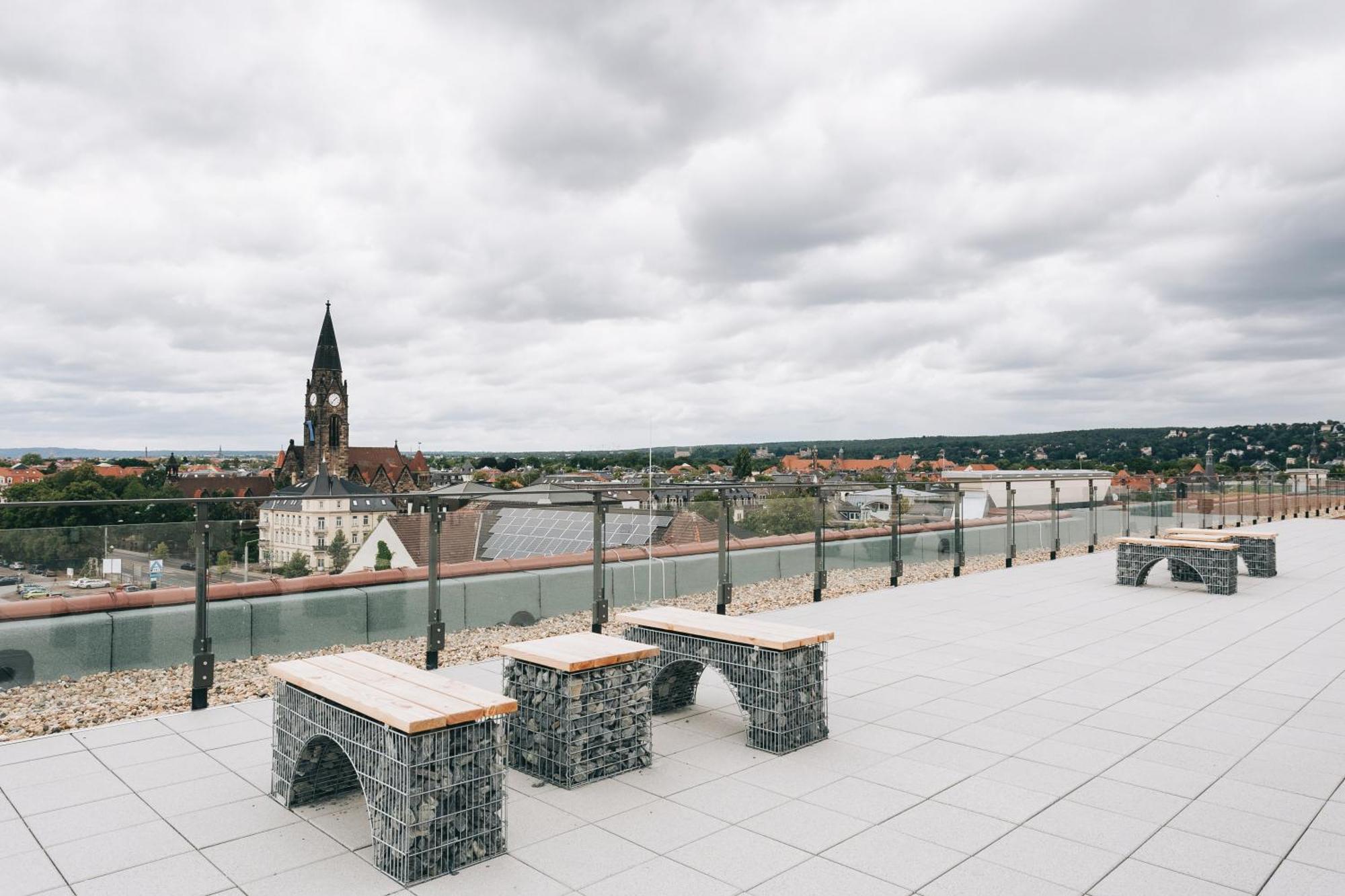 Oasis Appart - Wohnen In Dresden - Netflix - Tiefgarage - Dachterrasse Екстер'єр фото