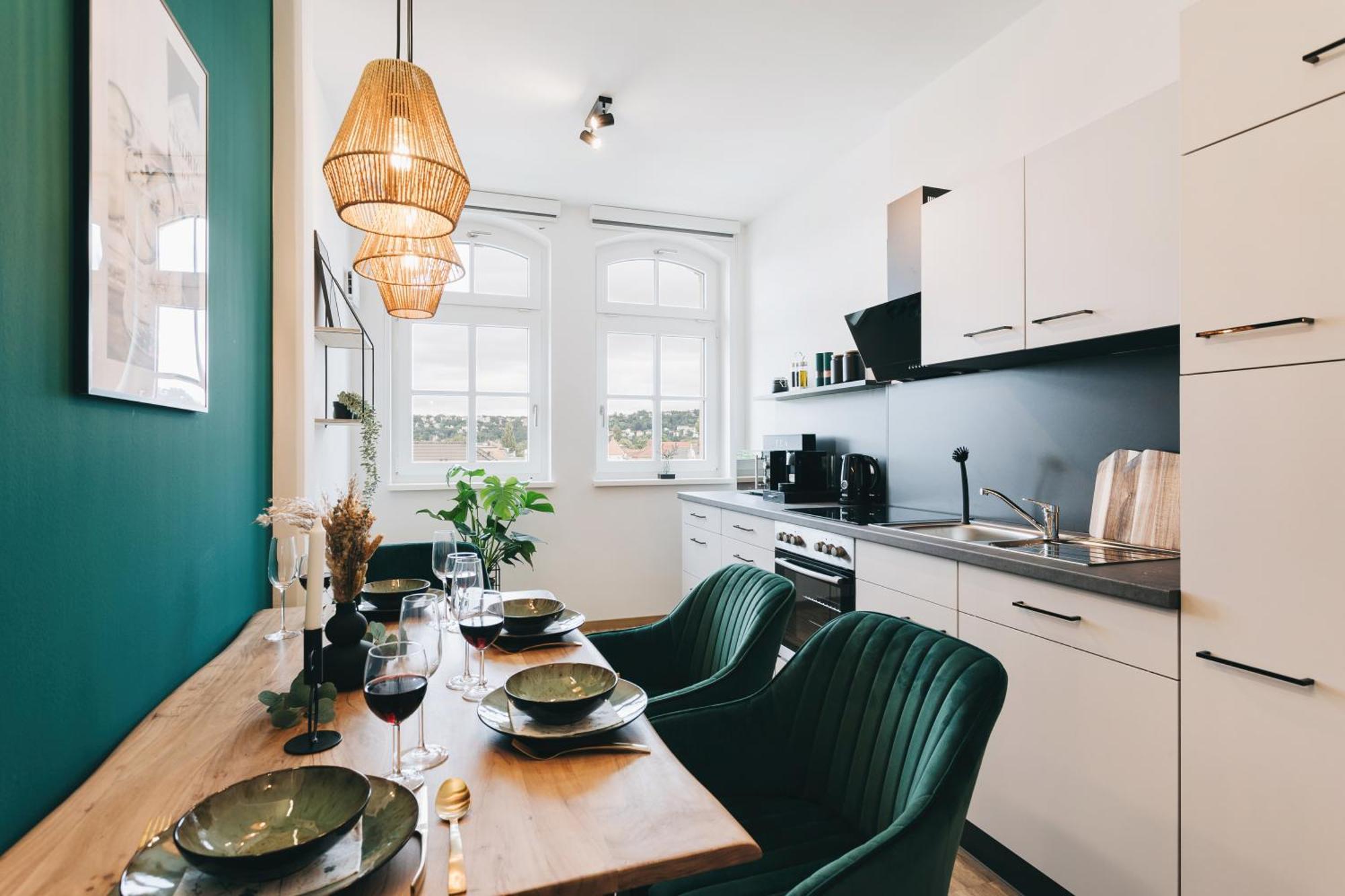 Oasis Appart - Wohnen In Dresden - Netflix - Tiefgarage - Dachterrasse Екстер'єр фото